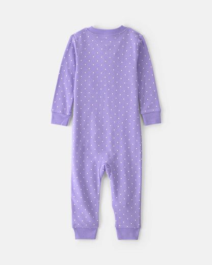 Pijama en Algodón Diseño Pets Purple