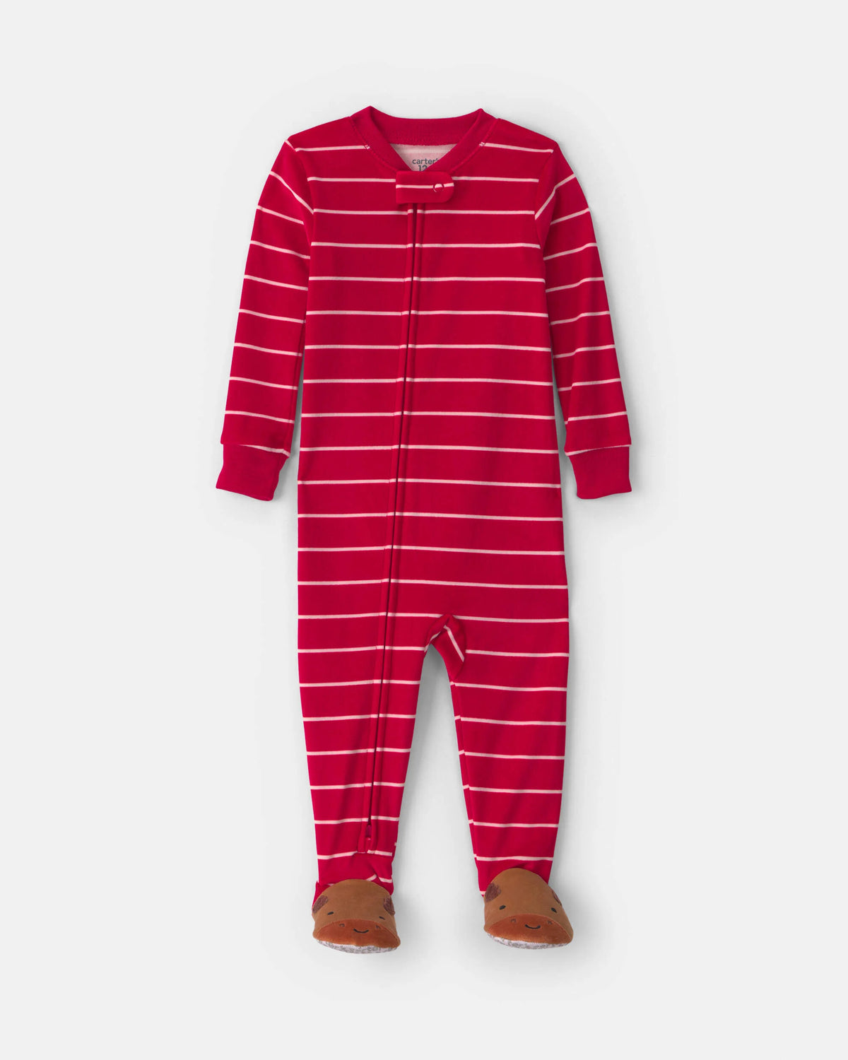 Pijama en Terciopelo Diseño Moose Striped