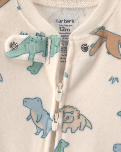 Pijama en Terciopelo Diseño Dino