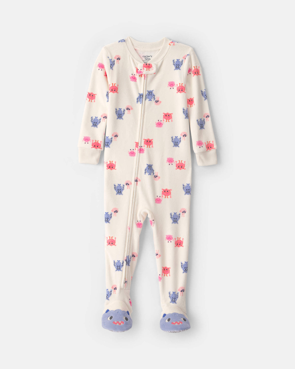 Pijama en Terciopelo Diseño Monster