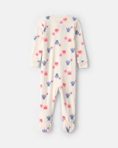 Pijama en Terciopelo Diseño Monster