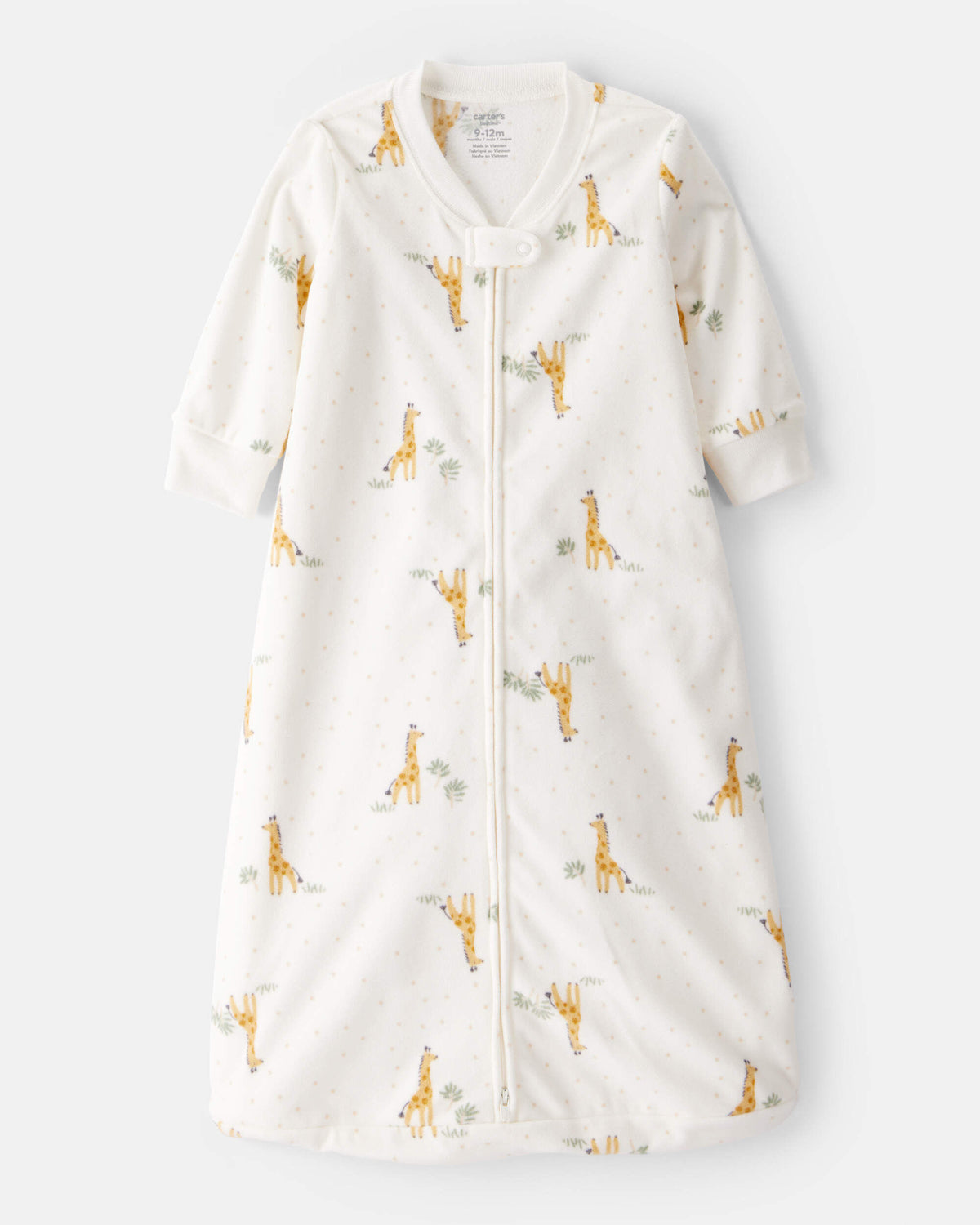 Pijama/Sleeping en Fleece Diseño Giraffe