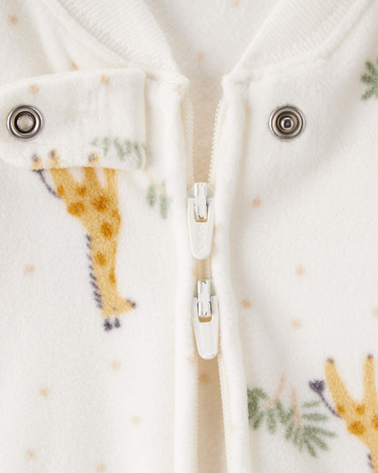 Pijama/Sleeping en Fleece Diseño Giraffe