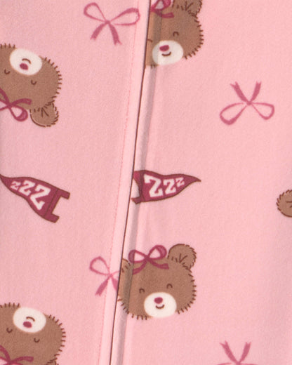 Pijama en Terciopelo Diseño Bears & Bows