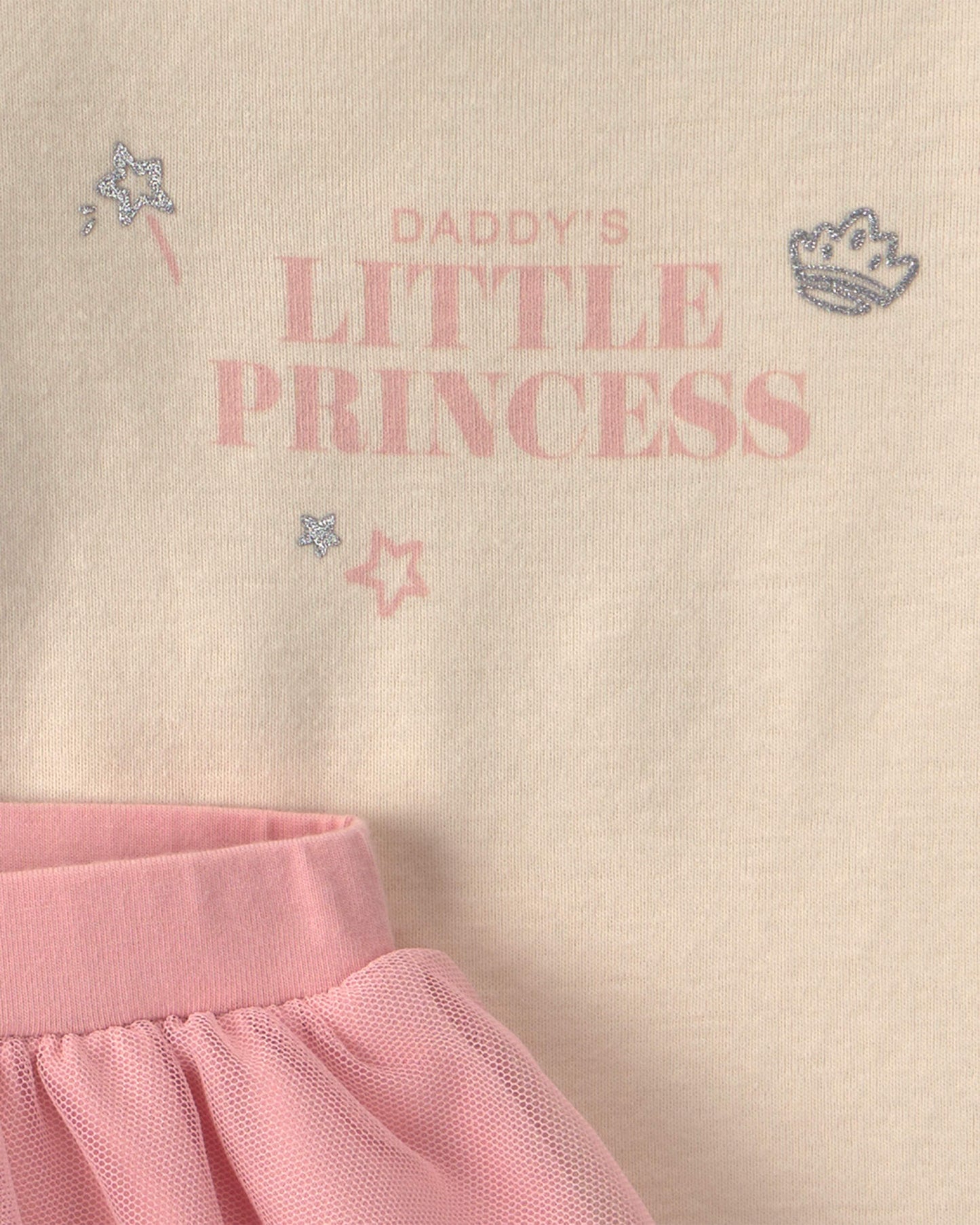 Conjunto 2 Piezas Diseño Tutu Tul Little Princess