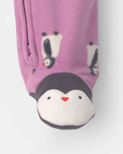Pijama en Fleece Diseño Penguin