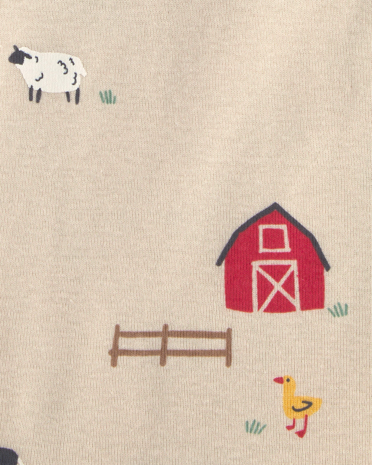 Set 5 Bodies Manga Corta Diseño Farm Animal