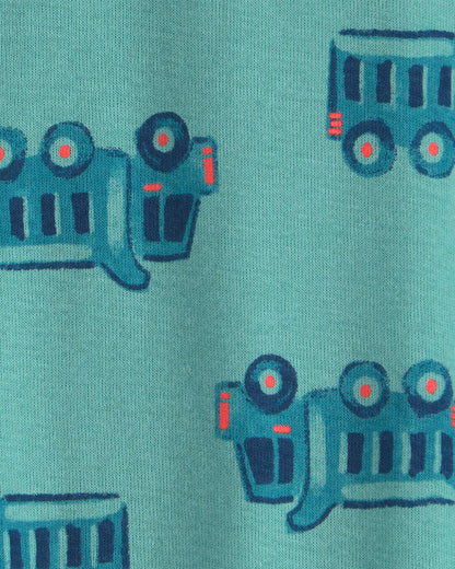 3 Pijamas en Algodón Diseño Racecar