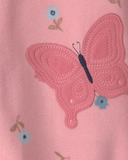 Pijama en Fleece Diseño Butterfly