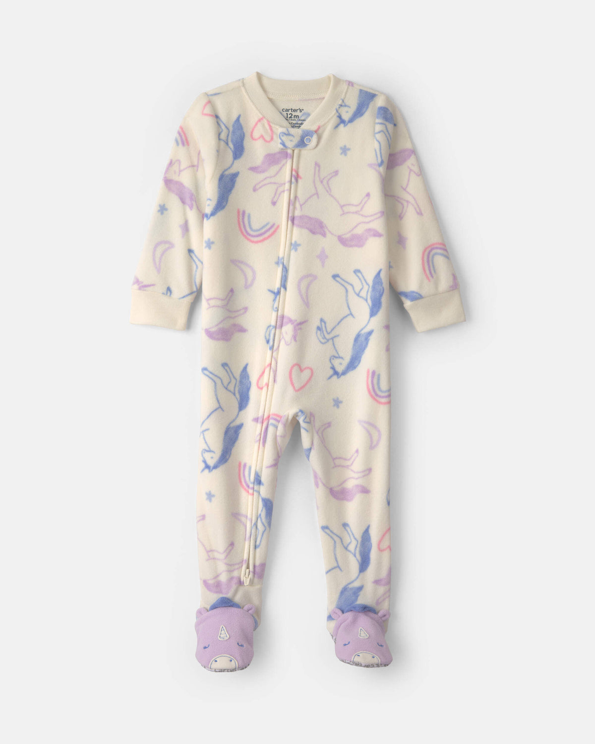 Pijama en Fleece Diseño Unicorn