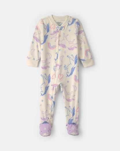 Pijama en Fleece Diseño Unicorn