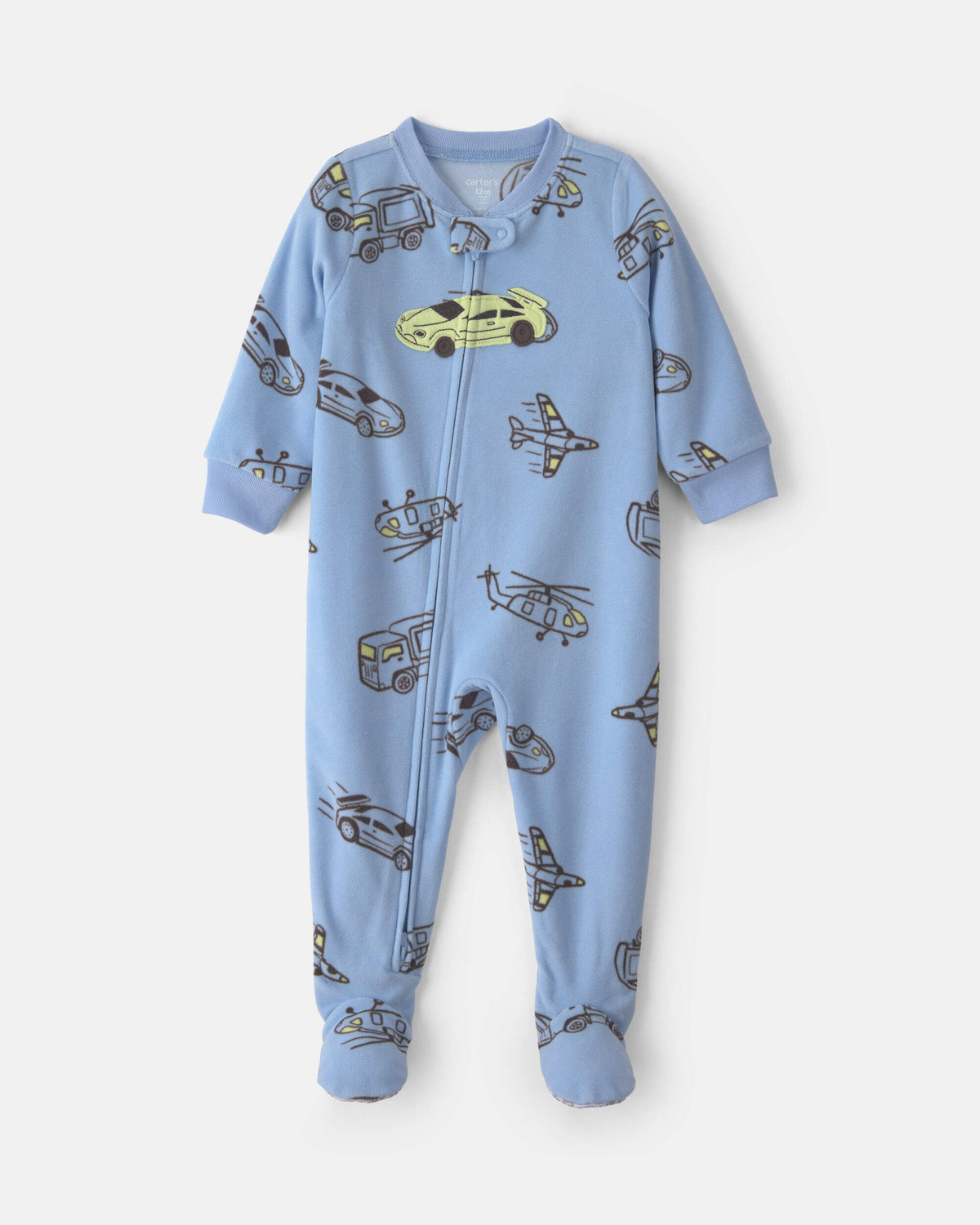 Pijama en Fleece Diseño Racecar