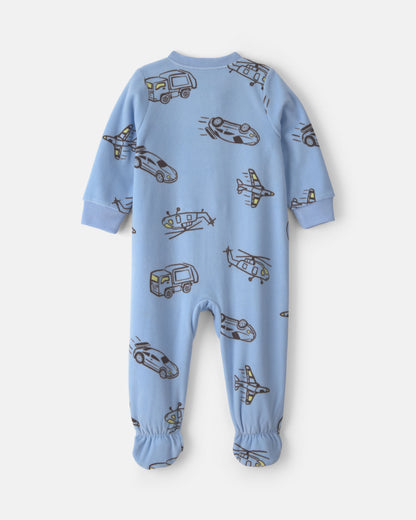 Pijama en Fleece Diseño Racecar
