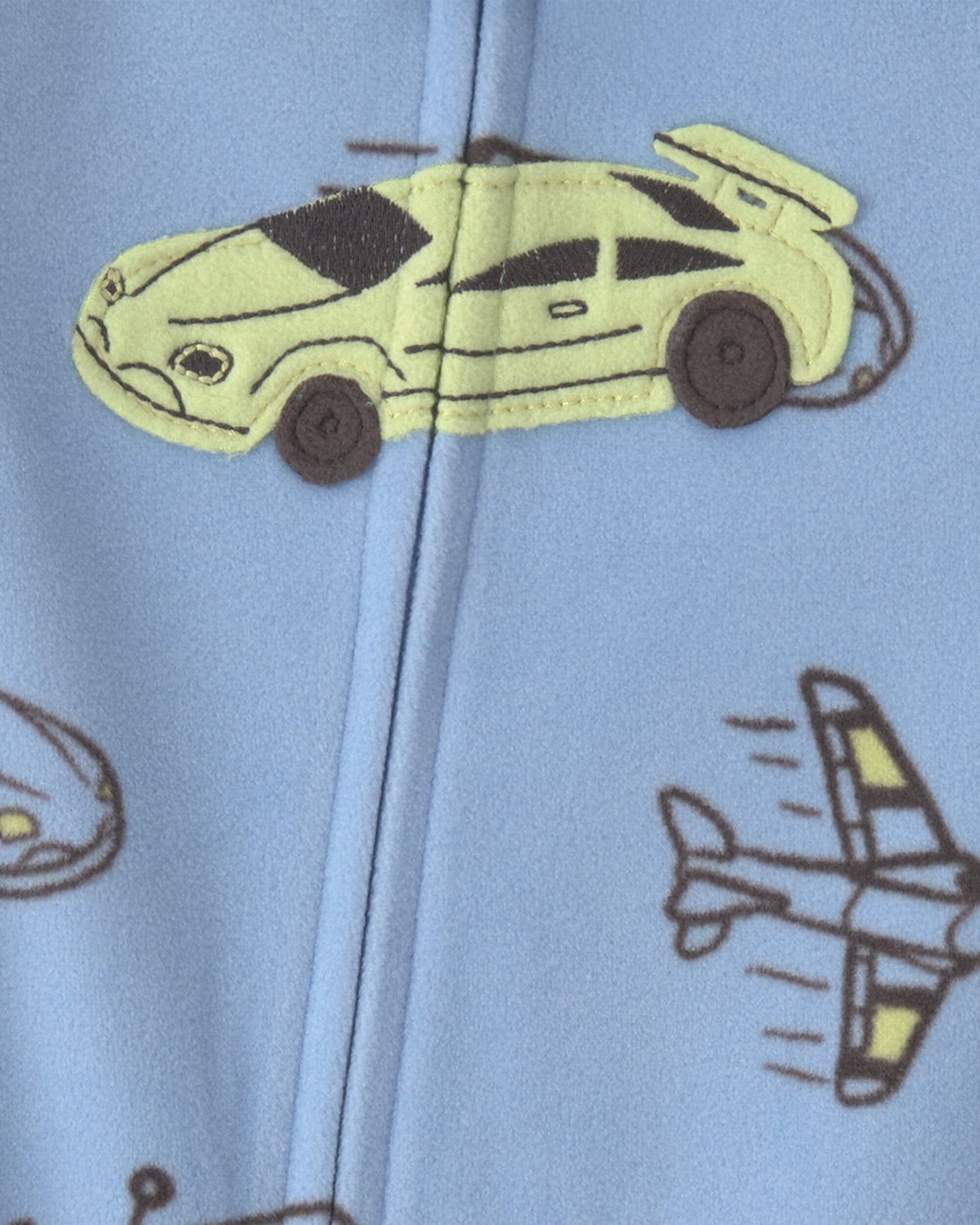Pijama en Fleece Diseño Racecar