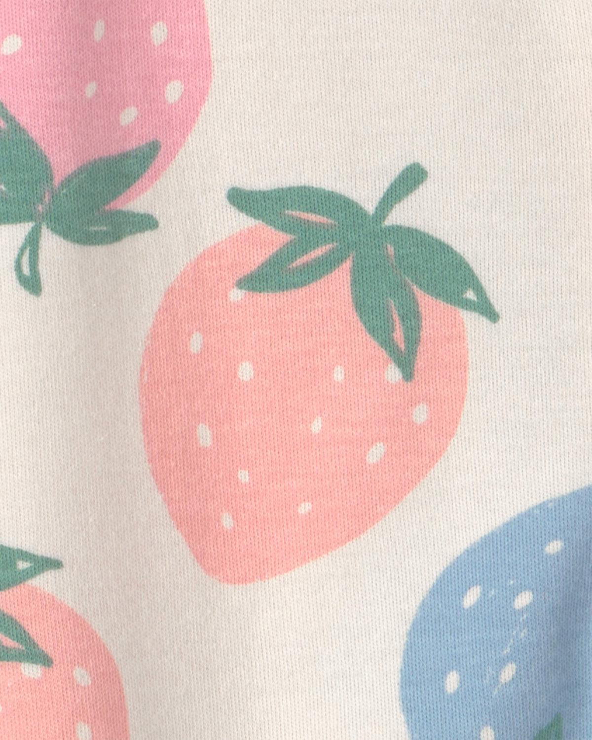 Pijama en Algodón Diseño Fresas