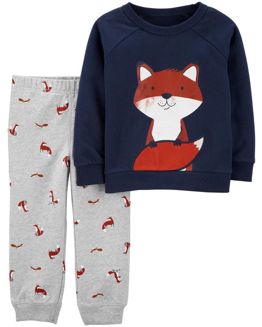 Conjunto 2 Piezas Diseño Baby Fox