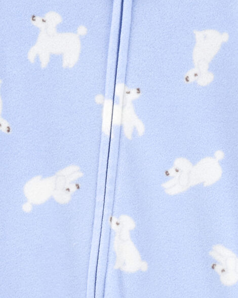 Pijama en Fleece Diseño Poodle