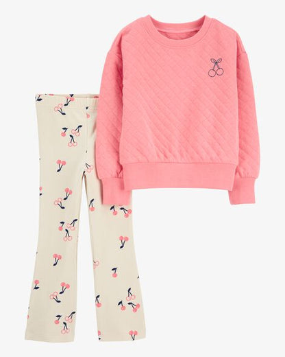 Conjunto 2 Piezas Diseño Cherry