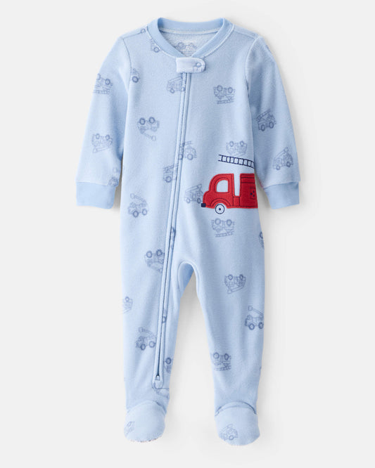 Pijama en Fleece Diseño Firetruck