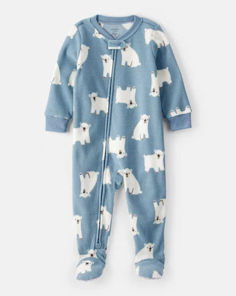 Pijama en Fleece Diseño Polar