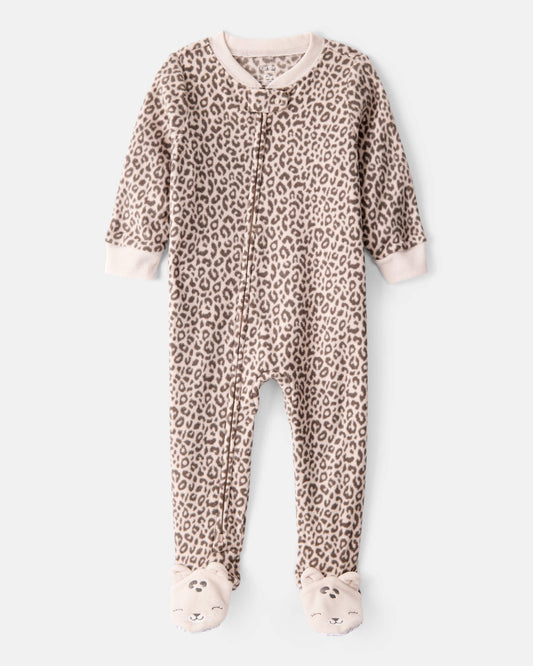 Pijama en Fleece Diseño Leopard