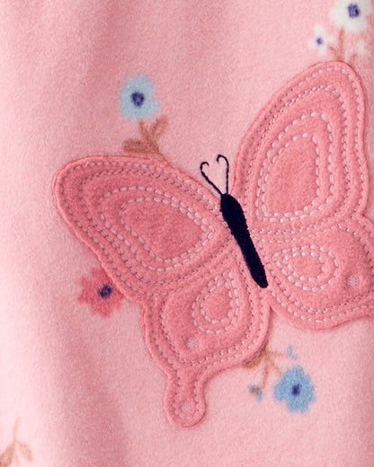 Pijama en Fleece Diseño Butterfly