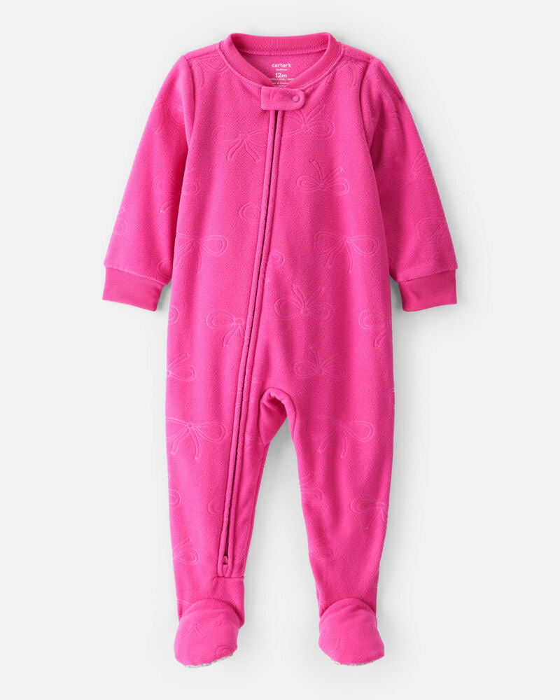 Pijama en Fleece Diseño Lazo