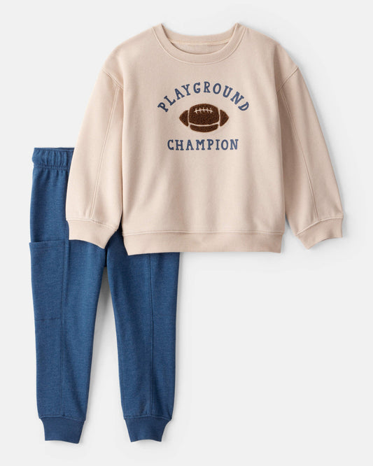 Conjunto 2 Piezas Diseño Football