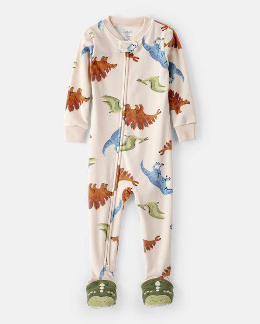 Pijama en Terciopelo Diseño Saurus