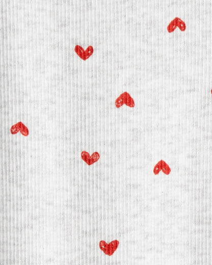 Conjunto 2 Piezas Blusa Roja Heart