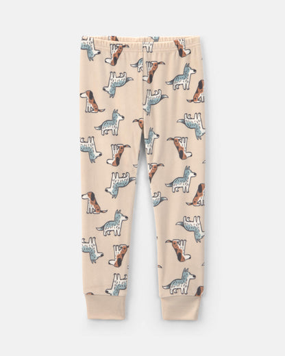 Pijama 2 Piezas en Terciopelo Diseño Dog