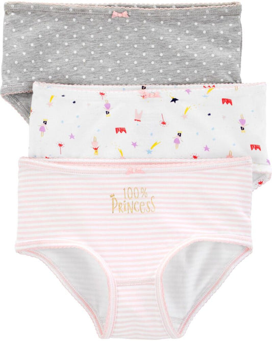 Set x 3 Ropa Interior Diseño Princess