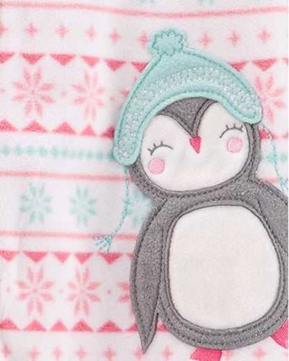 3 Pijamas en Fleece Diseño Reno