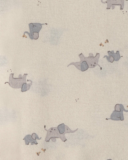 Set 4 Mantas Diseño Elephant