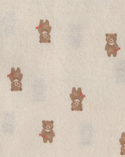 Set 4 Mantas Diseño Bear