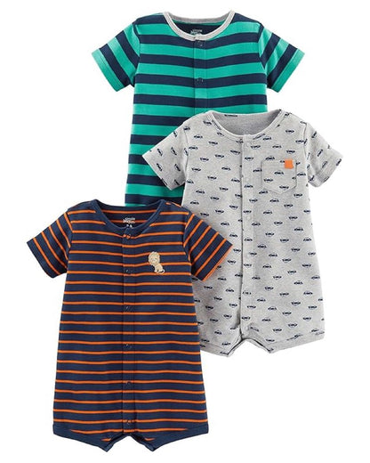 Set 3 Bodies/Rompers Diseño Leon