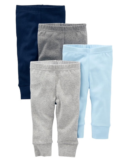Set 4 Pantalones Diseño Colores Solidos