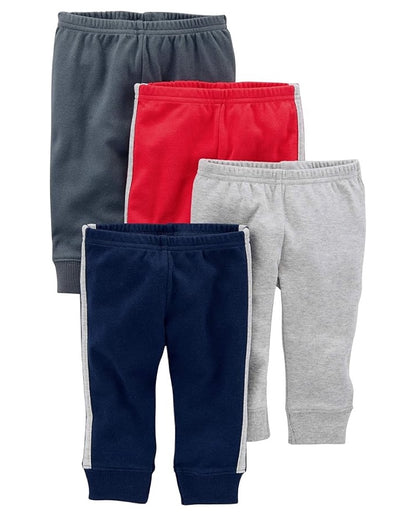 Set 4 Pantalones Diseño Stripes