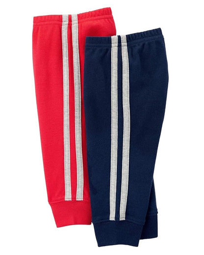 Set 4 Pantalones Diseño Stripes
