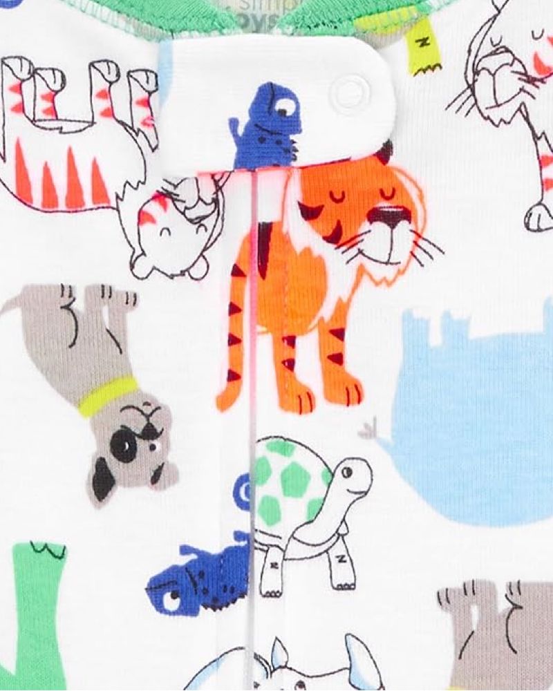 3 Pijamas en Algodón Diseño Saurus