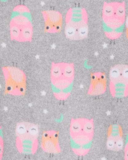 3 Pijamas en Fleece Diseño Sleepy