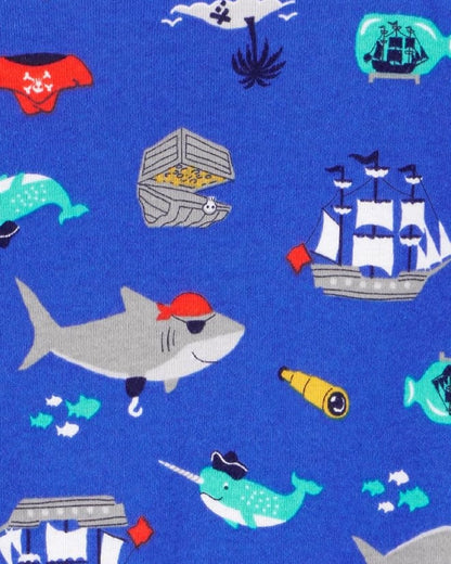 3 Pijamas en Algodón Diseño Cangrejo