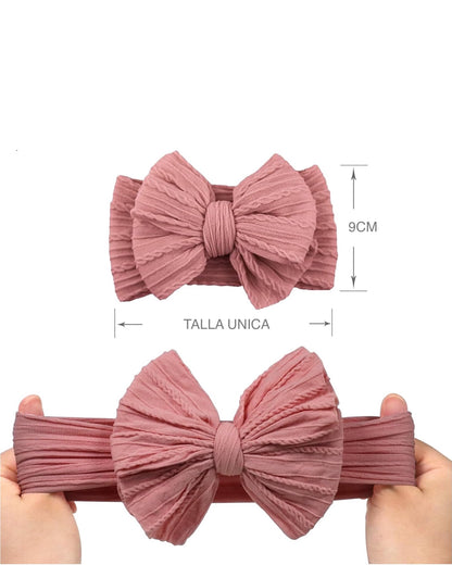 Set 6 Diademas Anchas Colores Variados 1