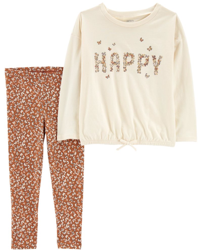 Conjunto 2 Piezas Diseño Happy